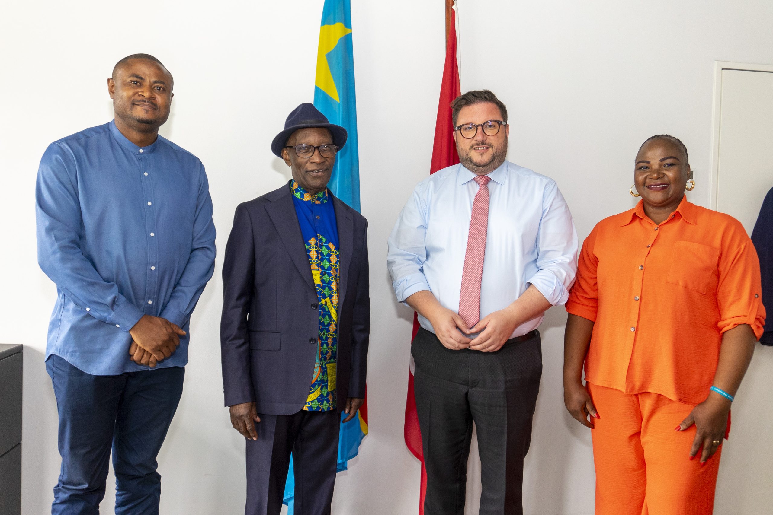 AMBASSADE DE SUISSE EN RDC : Audience accordée à l’ASBL-ONGD LES HÉROS